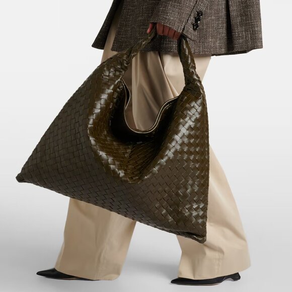💲5️⃣3️⃣0️⃣0️⃣ Bottega Veneta Large Hop (khaki) - Picture 5 of 5